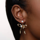 Just a Girl | Bow Earrings